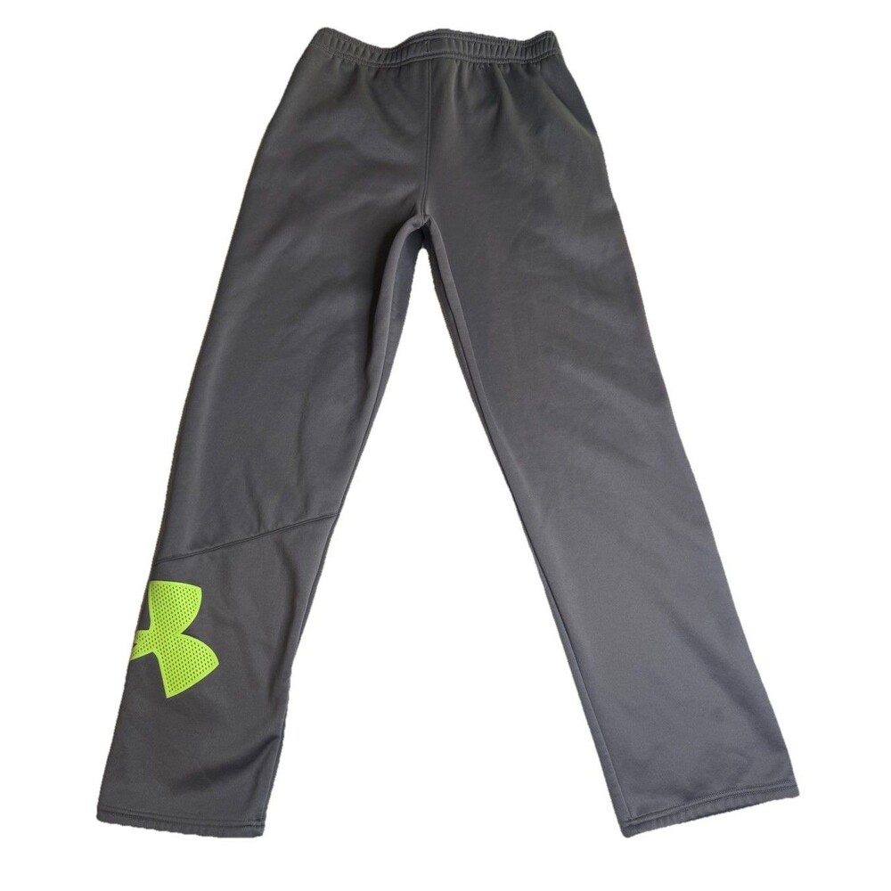 Under Armour ColdGear Youth Sweatpants Gray Size Youth Large Good Loose Fit